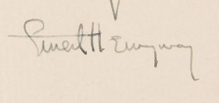 Lot #423 Ernest Hemingway Autograph Letter Signed on His Mail and the Great Depression: 