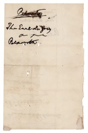 Lot #219 Queen Victoria and Viscount Palmerston Signatures - Image 2