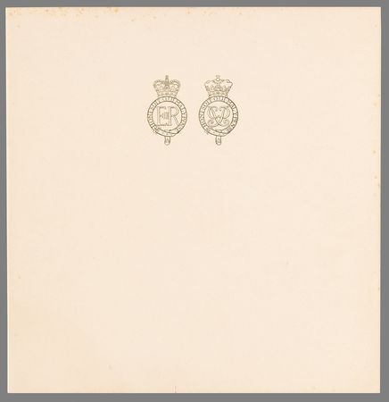 Lot #218 Queen Elizabeth II and Prince Philip Signed Christmas Card (1959) - Image 2