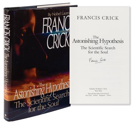 Lot #162 DNA: Francis Crick Signed Book - The Astonishing Hypothesis: The Scientific Search for the Soul - Image 1