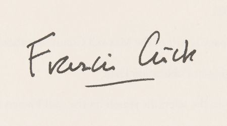 Lot #162 DNA: Francis Crick Signed Book - The Astonishing Hypothesis: The Scientific Search for the Soul - Image 2