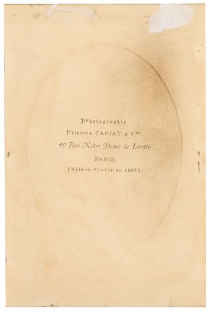 Lot #424 Victor Hugo Signed Photograph - Image 2