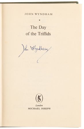 Lot #453 John Wyndham Signed Book - The Day of the Triffids - Image 4