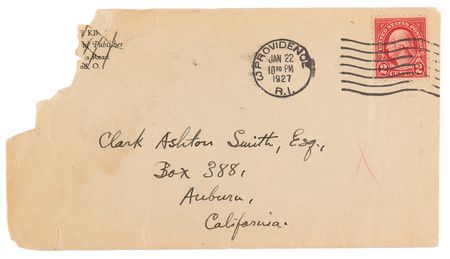 Lot #429 H. P. Lovecraft Content-Rich Autograph Letter Signed on Writing Weird Fiction: 