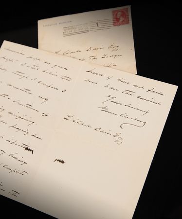 Lot #14 Grover Cleveland Autograph Letter Signed as President on 
