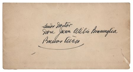 Lot #213 Juan Peron Autograph Letter Signed, Endorsing the Caretaker-Leader of the Peronist Movement - Image 2