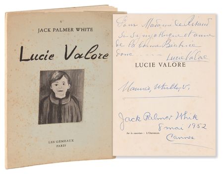 Lot #383 Maurice Utrillo and Lucie Valore Dual-Signed Catalog - Image 1
