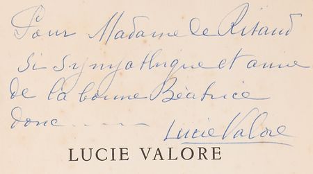 Lot #383 Maurice Utrillo and Lucie Valore Dual-Signed Catalog - Image 2