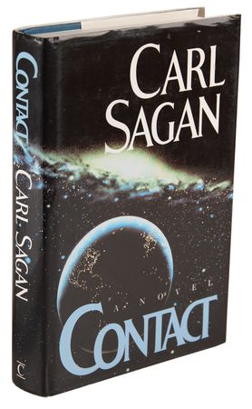 Lot #221 Carl Sagan Signed Book - Contact - Image 3