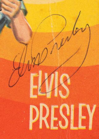 Lot #546 Elvis Presley Signed Book - Image 2