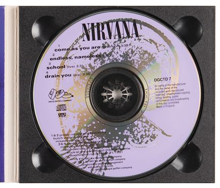 Lot #545 Nirvana Signed CD Single -  'Come as You Are' (UK Import) - Image 2