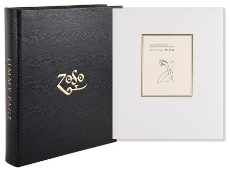 Lot #544 Led Zeppelin: Jimmy Page Signed Artist's Proof Deluxe Genesis Book (Ltd. Ed. AP 8/10) - Image 1