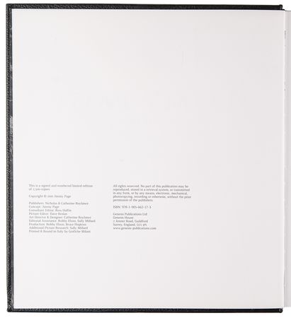 Lot #544 Led Zeppelin: Jimmy Page Signed Artist's Proof Deluxe Genesis Book (Ltd. Ed. AP 8/10) - Image 5