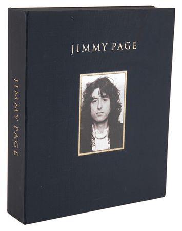 Lot #544 Led Zeppelin: Jimmy Page Signed Artist's Proof Deluxe Genesis Book (Ltd. Ed. AP 8/10) - Image 7