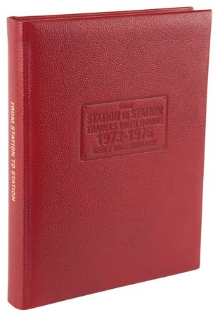 Lot #607 David Bowie Signed Deluxe Genesis Book - From Station to Station (Ltd. Ed. 1/350) - Image 3