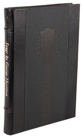 Lot #535 Beatles: George Harrison Signed Deluxe Genesis Book - Songs by George Harrison (Ltd. Ed. #1/250) - Image 3