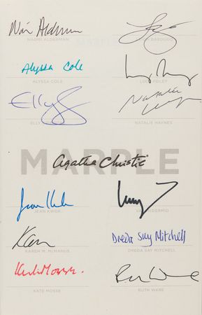 Lot #476 [Agatha Christie]: Marple: Twelve New Stories Signed by (12) Authors - Image 2