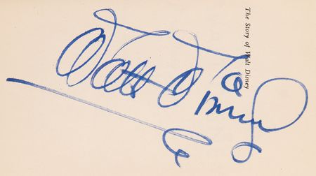 Lot #393 Walt Disney Signed Book - The Story of Walt Disney by Diane Disney Miller - Image 2