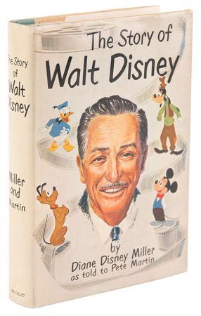 Lot #393 Walt Disney Signed Book - The Story of Walt Disney by Diane Disney Miller - Image 3