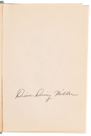 Lot #393 Walt Disney Signed Book - The Story of Walt Disney by Diane Disney Miller - Image 5