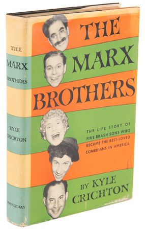 Lot #699 Marx Brothers Multi-Signed Book - 