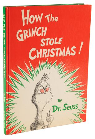 Lot #507 Dr. Seuss Signed Book - How the Grinch Stole Christmas! - Image 3