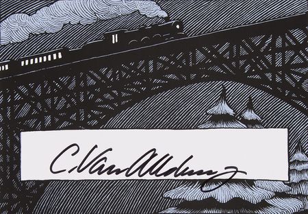 Lot #515 Chris Van Allsburg Signed Book - The Polar Express - Image 2