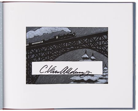 Lot #515 Chris Van Allsburg Signed Book - The Polar Express - Image 4