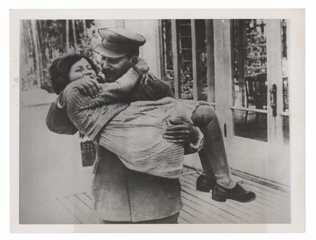 Lot #236 Joseph Stalin Original Wirephoto (1953) - Image 1