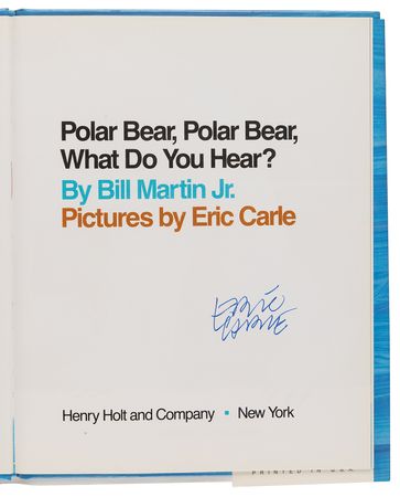 Lot #362 Eric Carle (3) Signed Books - Image 2