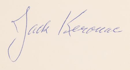 Lot #454 Jack Kerouac Signed Book - Excerpts from Visions of Cody (Ltd. Ed. #709/750) - Image 2