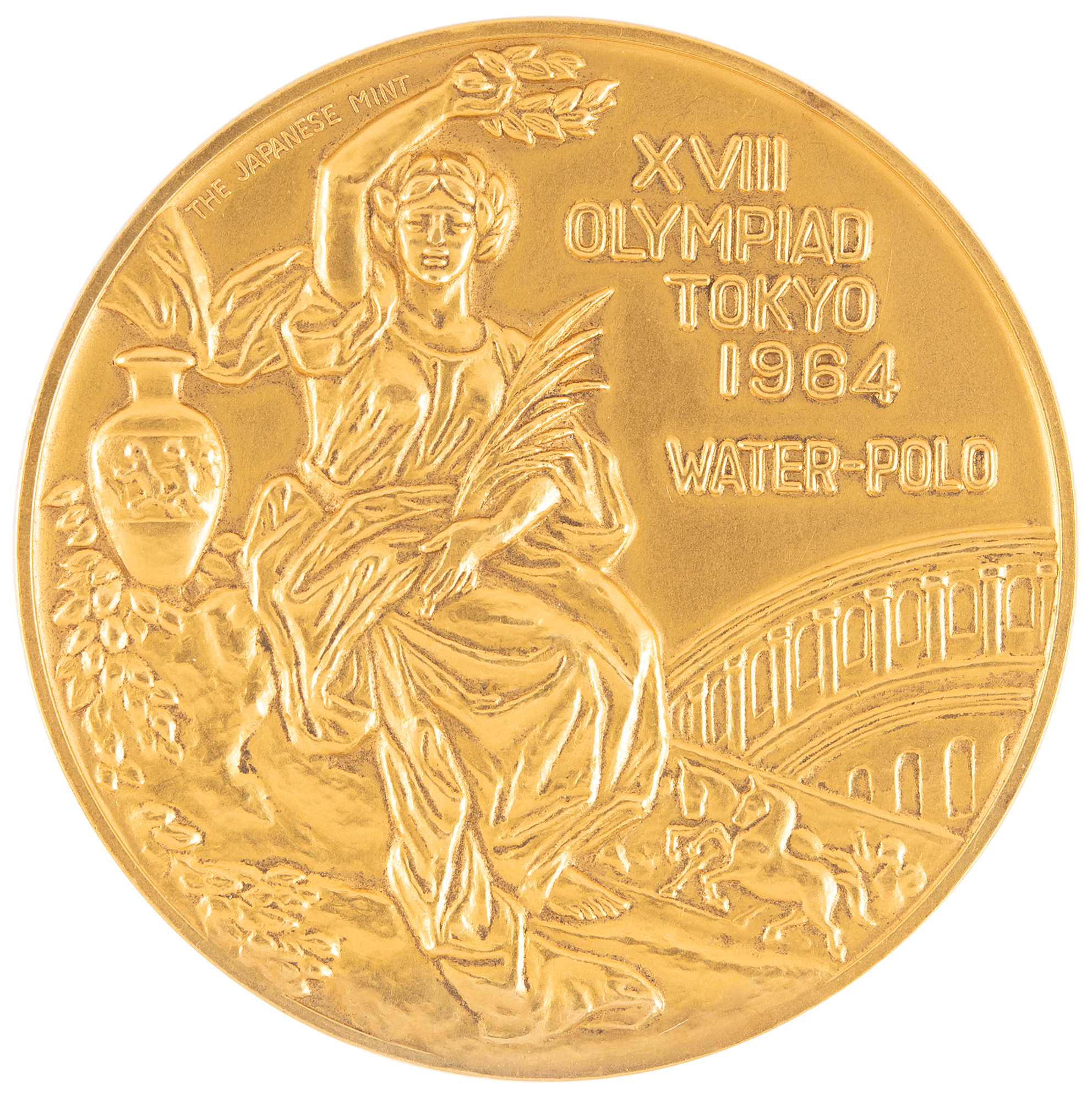 あっちゃん！1964　東京オリンピック金メダル３点 Tokyo 1964 Summer Olympics Collection of (3) Winner's Medals
