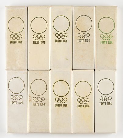 Lot #3236 Tokyo 1964 Summer Olympics (10) Badges - Image 2