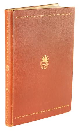 Lot #3288 Stockholm 1956 Summer Olympics Equestrian Report - Image 1