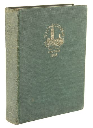 Lot #3287 London 1948 Summer Olympics Official Report - Image 1