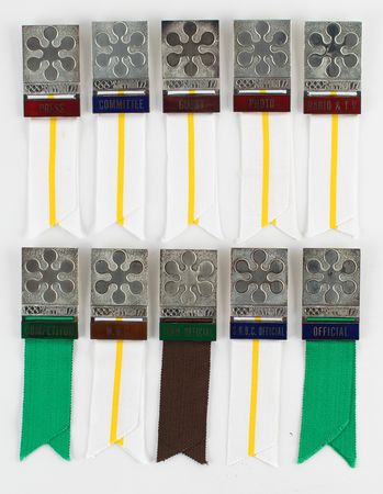Lot #3238 Sapporo 1972 Winter Olympics (10) Badges - Image 1