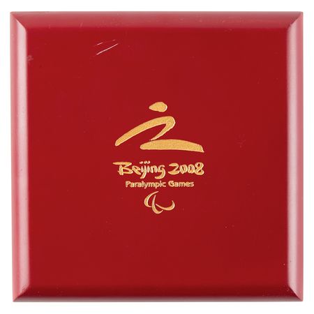 Lot #3164 Beijing 2008 Summer Paralympics Bronze Participation Medal - Image 4