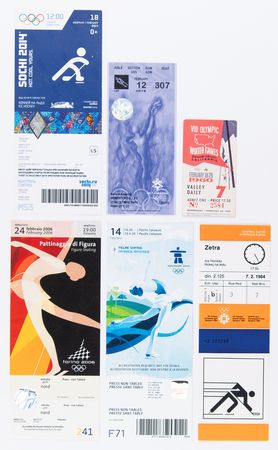 Lot #3293 Winter Olympics (1960-2014) Event Tickets Lot of (15) - Image 1