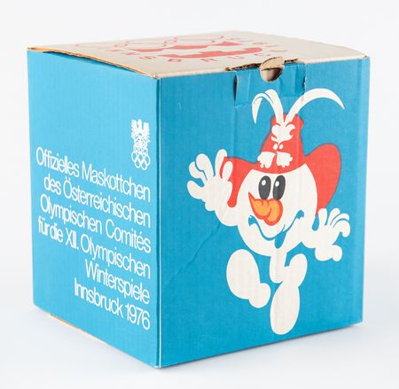 Lot #3363 Innsbruck 1976 Winter Olympics Mascot: Schneemann the Snowman - Image 2