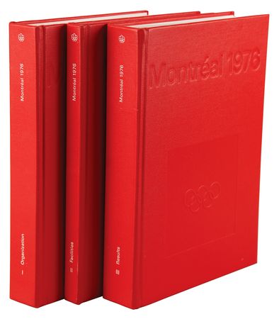Lot #3290 Montreal 1976 Summer Olympics Official Report - Image 1