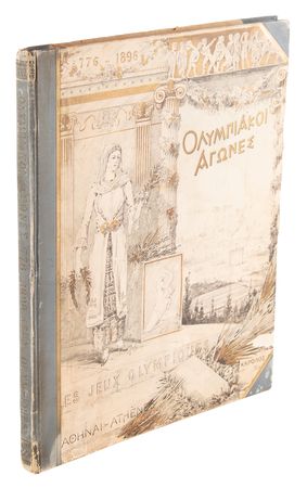 Lot #3284 Athens 1896 Olympics Official Report - Image 1