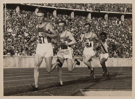 Lot #3342 Berlin 1936 Summer Olympics (8) Track Event Photographs - Image 8
