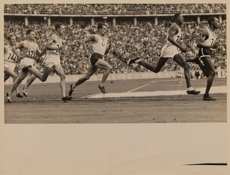 Lot #3342 Berlin 1936 Summer Olympics (8) Track Event Photographs - Image 9