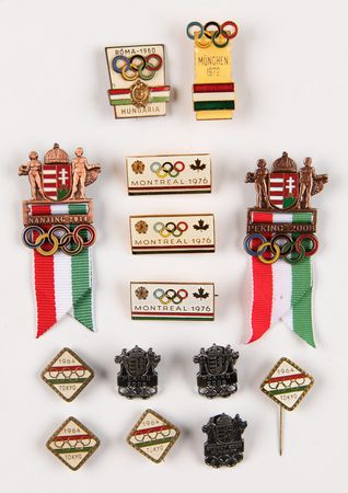 Lot #3247 Hungarian NOC Collection of (29) Summer and Winter Olympics Pins - Image 3