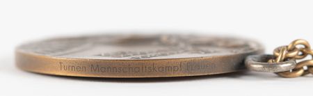 Lot #3090 Munich 1972 Summer Olympics Bronze Winner's Medal for Gymnastics - Image 5