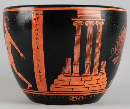 Lot #3387 Paris 2024 Summer Olympics Torch Lighting Ceremony Bowl - Image 6
