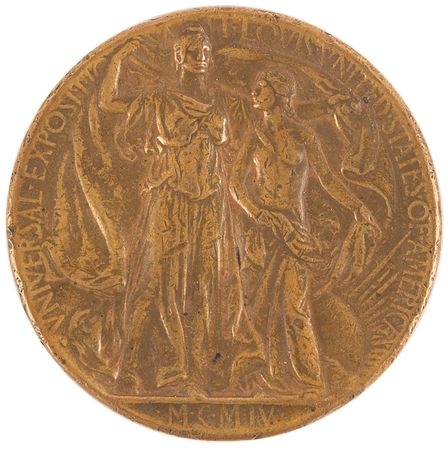 Lot #3050 St. Louis 1904 Louisiana Purchase Exposition Bronze Medal - Image 1
