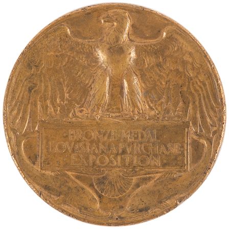 Lot #3050 St. Louis 1904 Louisiana Purchase Exposition Bronze Medal - Image 2