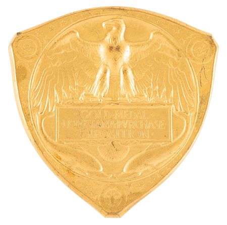 Lot #3052 St. Louis 1904 Louisiana Purchase Exposition Gold Medal - Image 2
