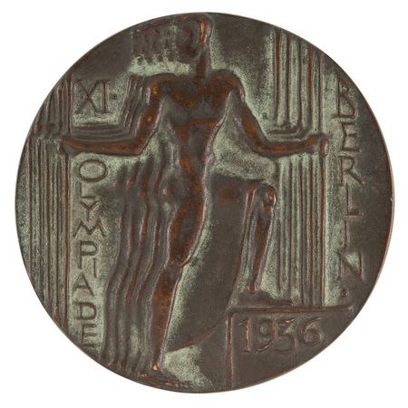 Lot #3133 Berlin 1936 Summer Olympics Participation Medal - Image 1